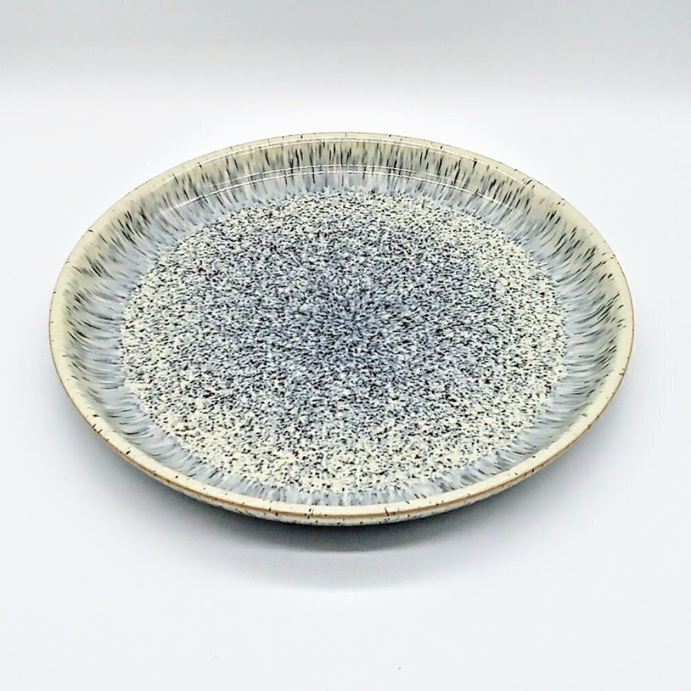 Denby Halo Speckle Coupe Dinner Plate